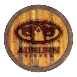 20 in. Auburn Tigers Branded "Faux" Barrel Plastic Decorative Sign