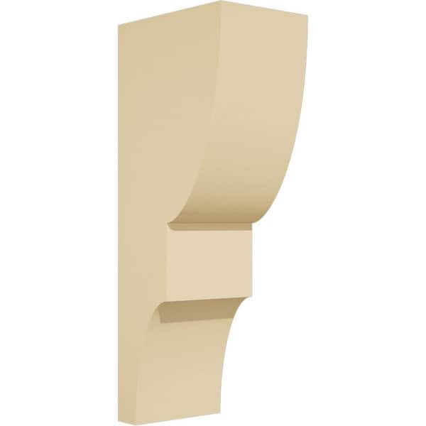 Ekena Millwork Ridgewood 5 1/2 in. x 20 in. x 8 in. Polyurethane Corbel