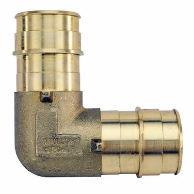 1 in. Brass PEX-A Expansion Barb 90-Degree Elbow