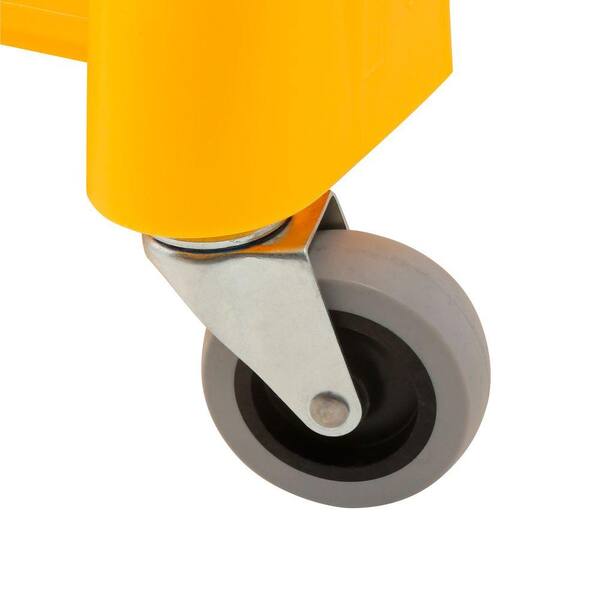 Tandem 31-Quart Bucket/Wringer Combo Yellow Rubbermaid Commercial