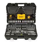 1/4 in., 3/8 in. and ½ in. Drive Polished Chrome Mechanics Tool Set (168-Piece)