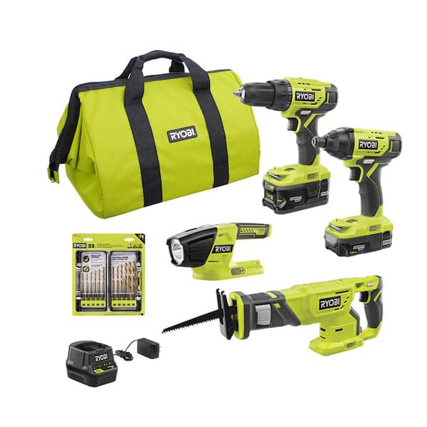 POWER TOOLS PUT WHAT YOU LIKE IN THEM RYOBI TOOL BAG X2 FOR ALL YOURE ONE 