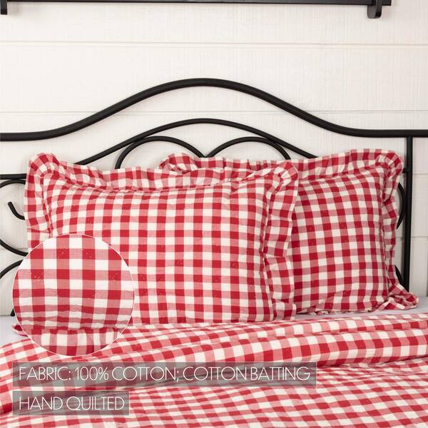 Annie Buffalo Portabella Check Standard Pillow Case Set of 2 21x30+4