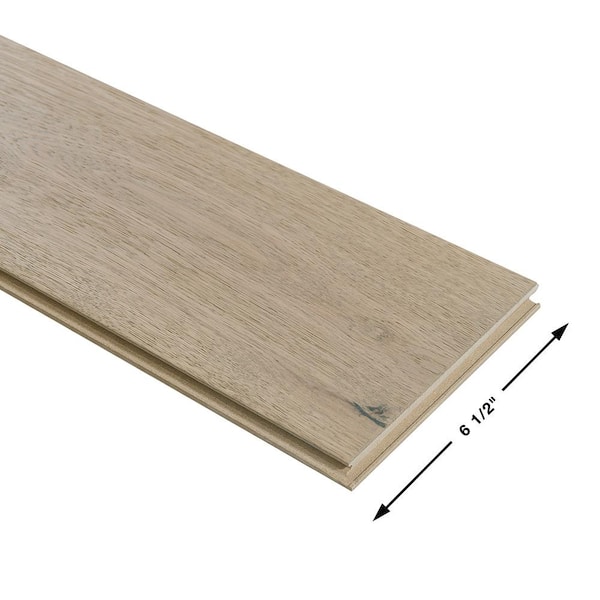 Malibu Wide Plank Mavericks French Oak 3/8 in. T x 6.5 in. W