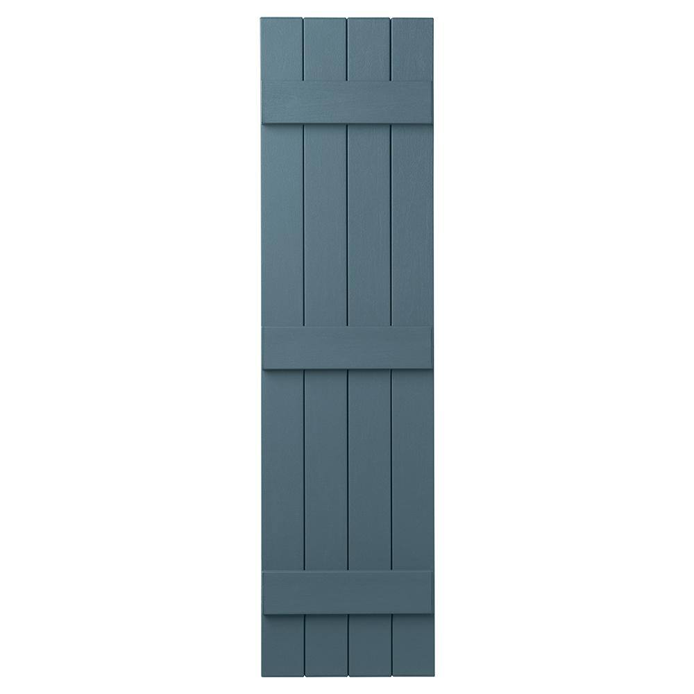 Ply Gem 15 in. x 59 in. Polypropylene 4Board Closed Board and Batten