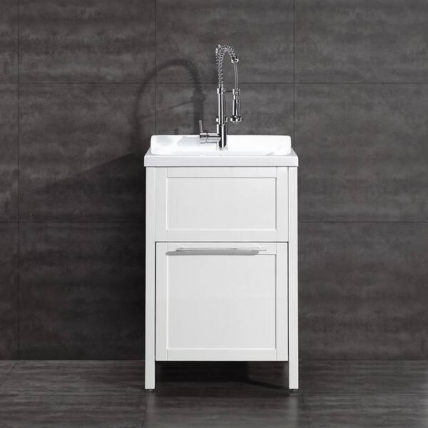 Schon Eleni All In One Kit 24 X 22, Laundry Sink With Cabinet Menards