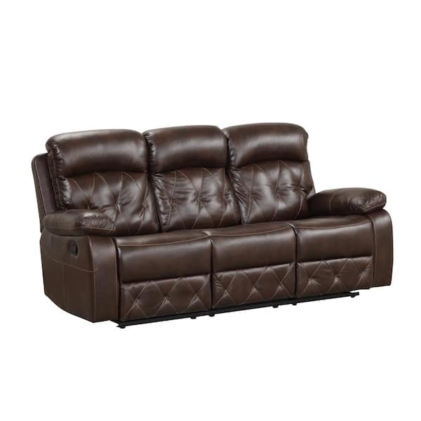 American signature reclining discount sofa