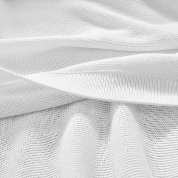 Company Cotton All Season Knit White Cotton Twin/Twin XL Blanket