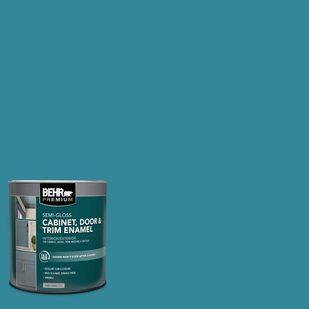 1 qt. #M470-6 Precious Stone Semi-Gloss Enamel Interior/Exterior Cabinet, Door & Trim Paint price history on PriceWatchPro