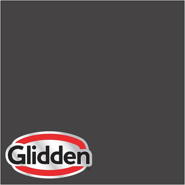 Glidden Premium 5-gal. #HDGCN65 Deep Onyx Flat Latex Exterior Paint