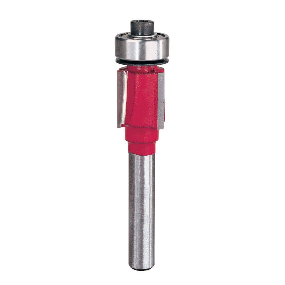 Nrthtri smt Shank Flush Trim Router Bit End Bearing Router Bit 1/4 Inch and softwoods 