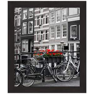Furniture Espresso Narrow Picture Frame Opening Size 20 x 24 in.