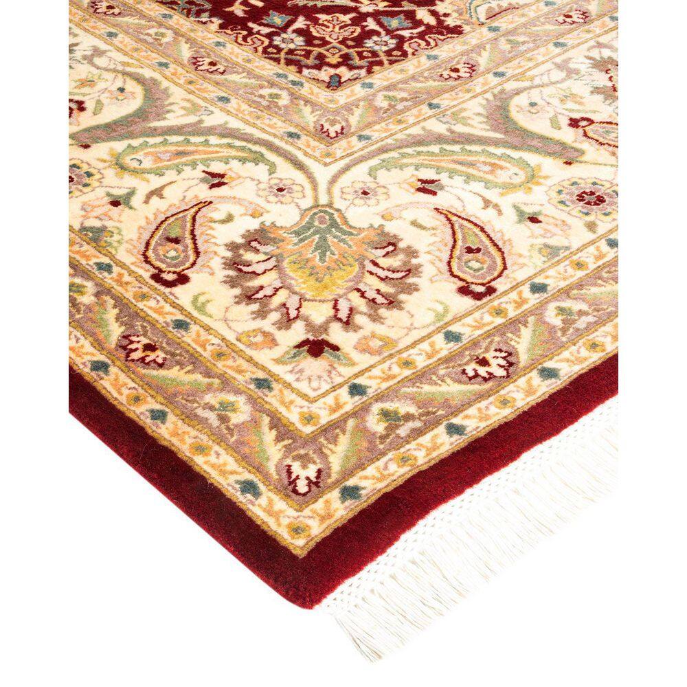 Handmade Red Wool 9' x 12' Traditional Area Rug
