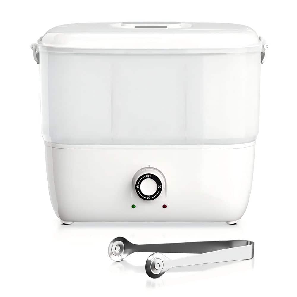 Compact White Towel Steamer for Home and Spa Use, Comes with a clip, Plug power supply JY-530W price history on PriceWatchPro