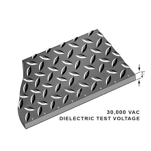 RHINO MATS Non-Conductive Insulating Switchboard Mat, Class 2