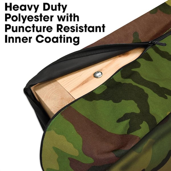Camo Tote Carry Bags *holds up to 10 cornhole bags* 