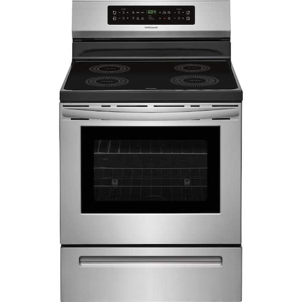 Frigidaire 30 in. 5.4 cu. ft. Induction Range with Self-Cleaning Oven in Stainless Steel