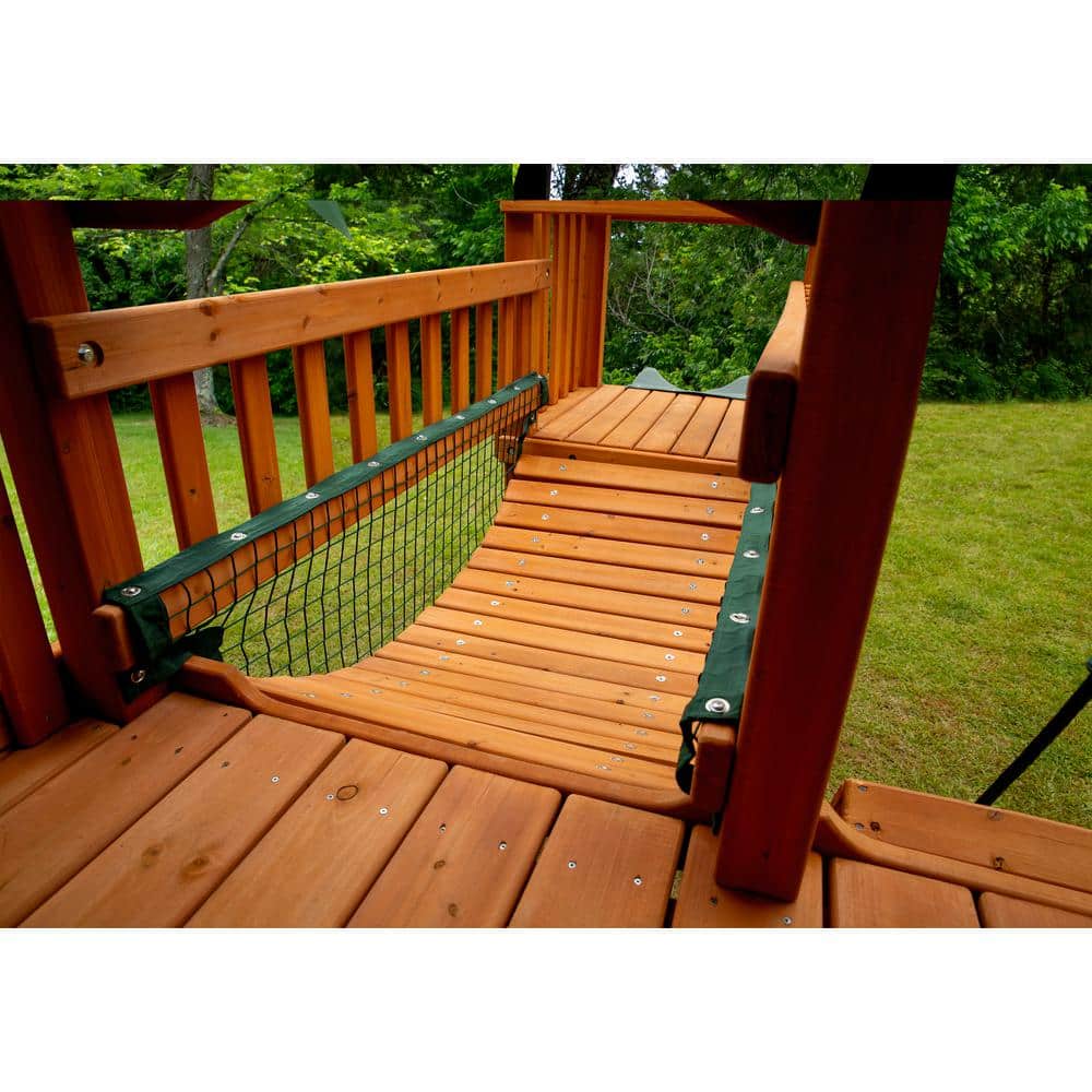 Black Mesh Panels for Clatter Bridge Swing Set