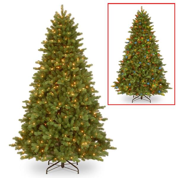 National Tree Company 7.5 ft. PowerConnect Georgetown Fir with Dual Color LED Lights