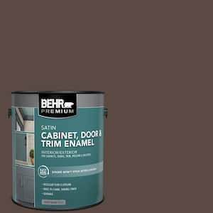 1 gal. #S-G-790 Bear Rug Satin Enamel Interior/Exterior Cabinet, Door & Trim Paint
