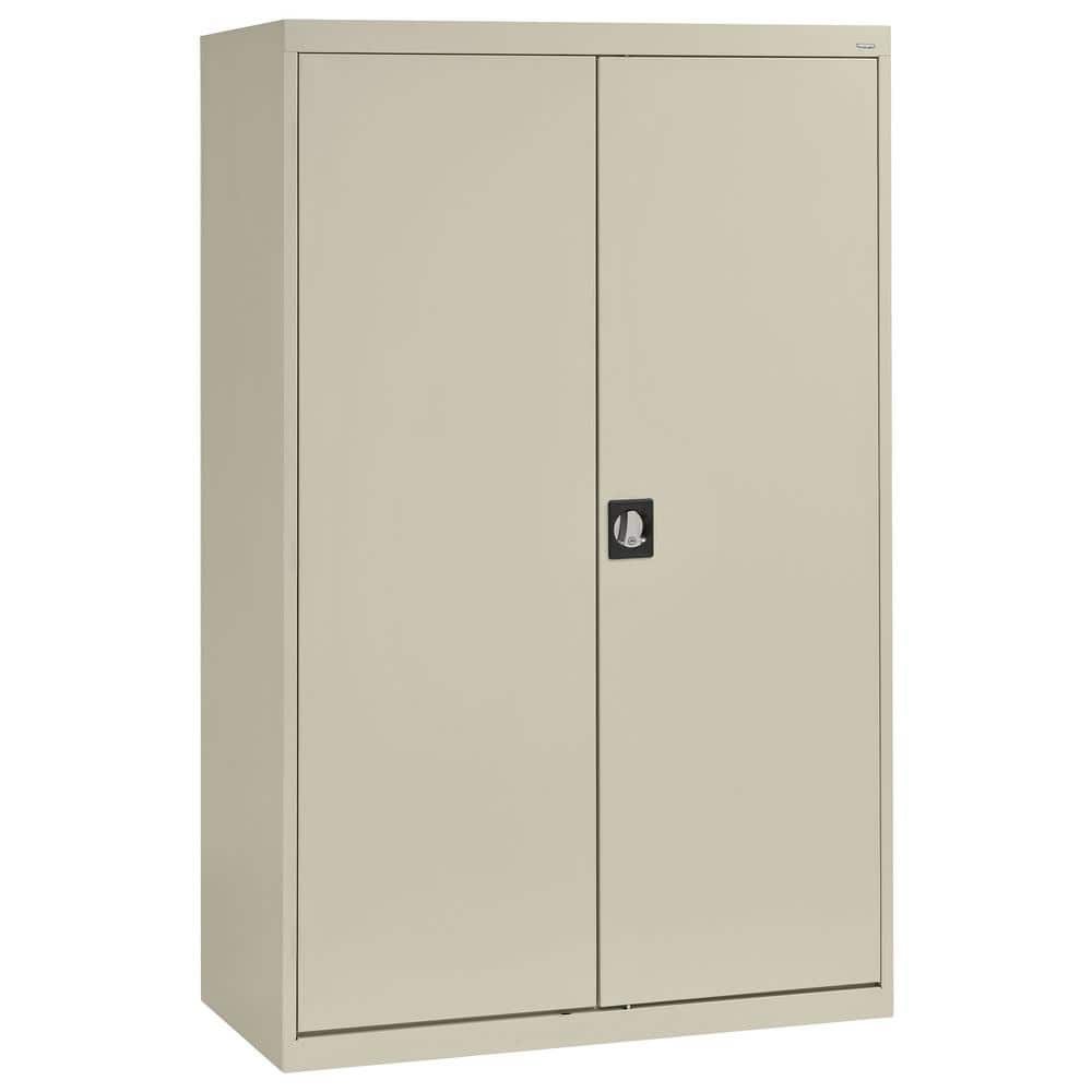 Elite Series 46 in. W x 72 in. H x 24 in. D 22-Gauge 5-Shelf Steel Freestanding Garage Storage Cabinet in Putty price history on PriceWatchPro