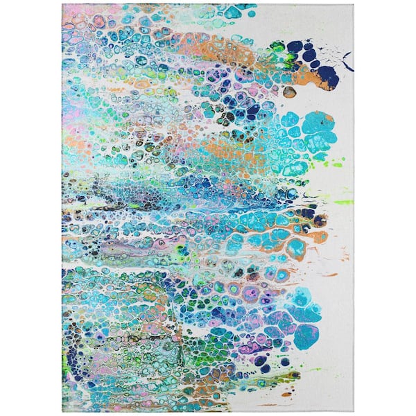 Addison Rugs Copeland Twilight 5 ft. x 7 ft. 6 in. Abstract Area Rug