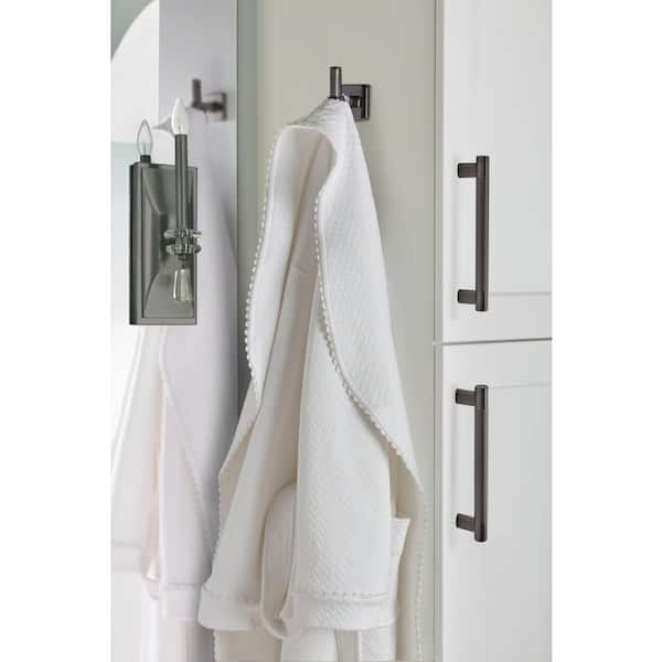 Charcoal Grey BRONX Over Door Shower Caddy