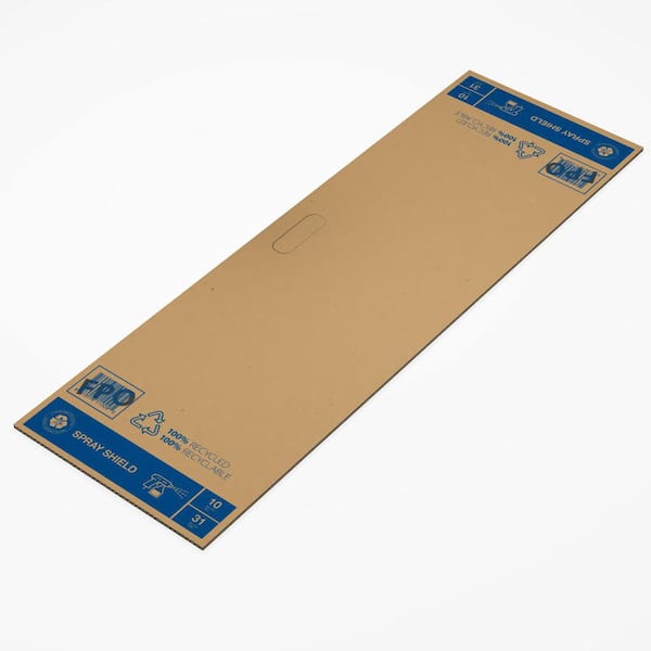 10 in. x 31 in. Cardboard Paint Shield (25-Pack)