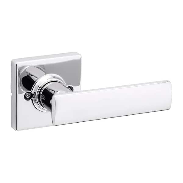 Kwikset Breton Square Polished Chrome Half -Dummy Door Handle