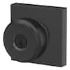 Schlage Bowery Matte Black Privacy Bed/Bath Door Knob with Collins Trim F40  G BWE 622 COL - The Home Depot