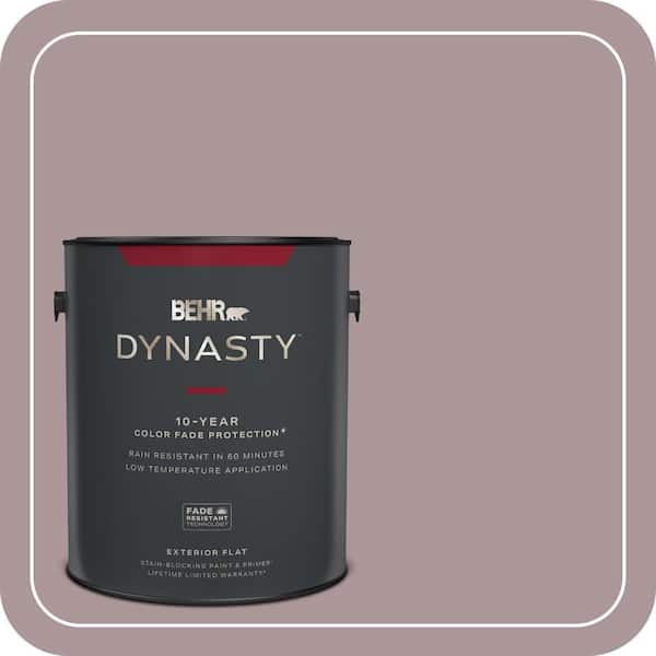 BEHR DYNASTY 1 gal. #ICC-64 Heirloom Quilt Flat Exterior Stain-Blocking Paint & Primer