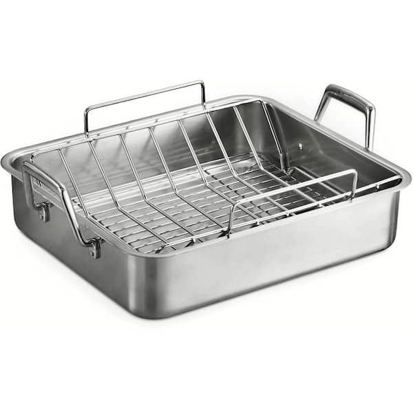 8.6 x 12.5 Toaster Oven Broiling Pan with Rack, Cuisinart