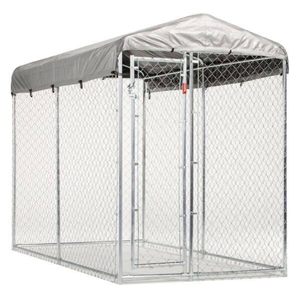 Lucky Dog 5 ft. x 10 ft. x 7 ft. Yard Guard Box Kennel