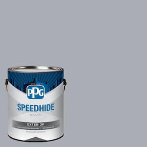 1 gal. PPG0993-3 Gosling Gray Flat Exterior Paint
