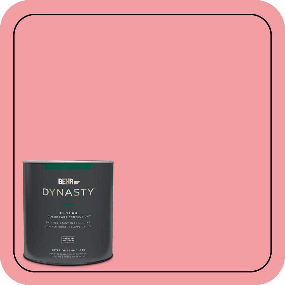 1 qt. #140B-4 Island Coral Semi-Gloss Enamel Exterior Stain-Blocking Paint & Primer price history on PriceWatchPro