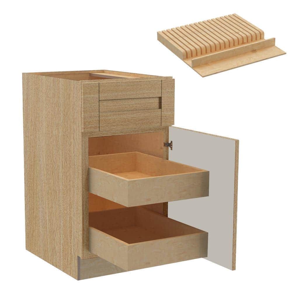 Washington 15 in. W x 24 in. D x 34.5 in. H Assembled Plywood Base Kitchen 