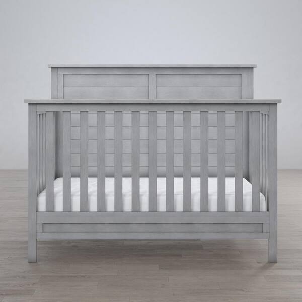 rustic gray cribs