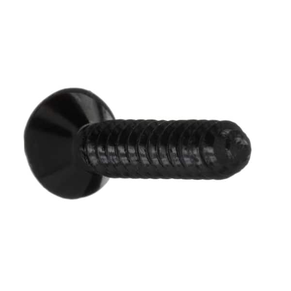 100 x Self Cutting Black Screws 4 x 12 - 32mm Recessed and Flat Head Wood  Screws