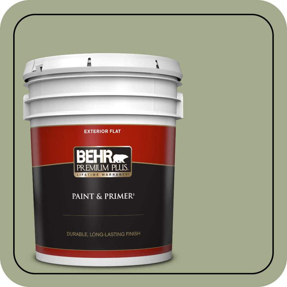 5 gal. #PMD-36 Mountain Sage Flat Exterior Paint & Primer price history on PriceWatchPro