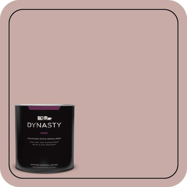 BEHR DYNASTY 1 qt. #700A-3 Pottery Clay Eggshell Enamel Interior Stain-Blocking Paint & Primer