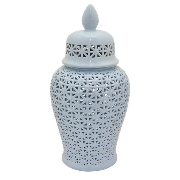 Benjara Ceramic Jar with Lid