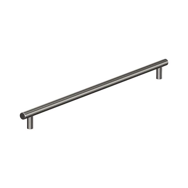 Amerock Bar Pulls 24 in. (610mm) Modern Gunmetal Bar Appliance Pull