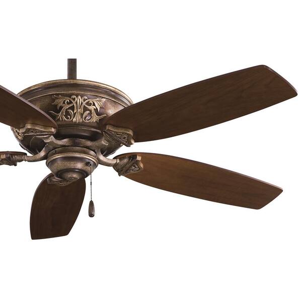 MINKA-AIRE Classica 54 in. Indoor Patina Iron Ceiling Fan F659-PI