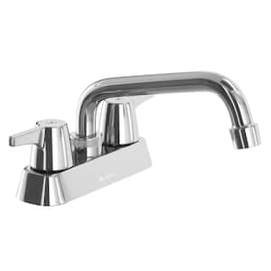 Aragon 4 in. Centerset 2-Handle Laundry Utility Faucet in Chrome