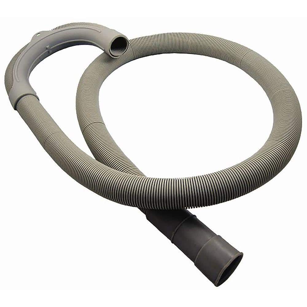 8ft Heavy-Duty Washing Machine Drain Hose with a Clamp 