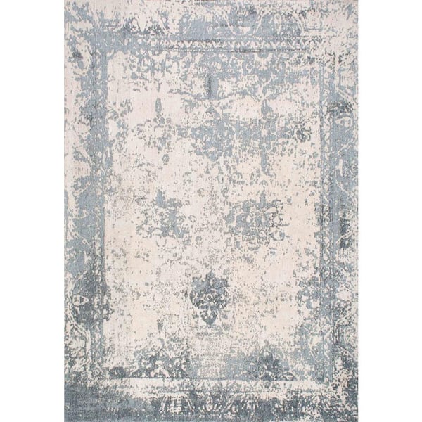 nuLOOM Shawanna Vintage Slate Blue 2 ft. x 3 ft. Area Rug