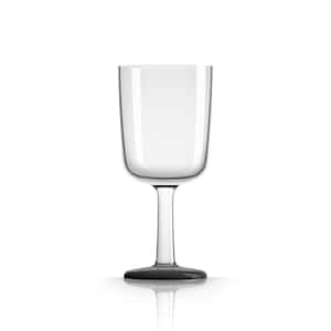 Marc Newson Non-slip Forever-unbreakable 10 oz. Wine Glass Tritan with Black Non-Slip Base (2-Pack)