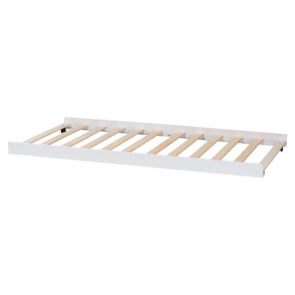 Baxton Studio Lucera White Twin Trundle Daybed 263-14375-HD - The