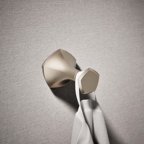 Occasion Knob Robe Towel Hook in Vibrant Brushed Bronze