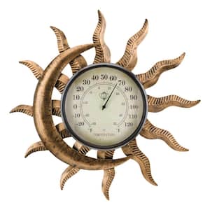 Thermometer Wall Decor - Sun/Moon